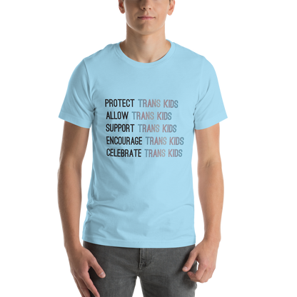 Support Trans Kids Unisex t-shirt