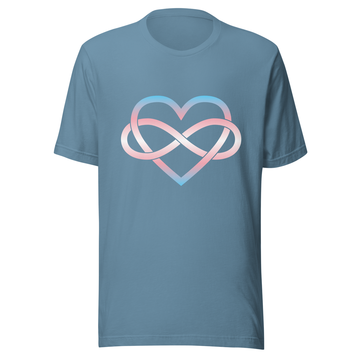 Polyamory Infinity Heart - Trans Unisex t-shirt