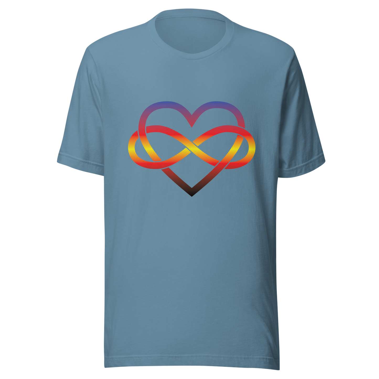 Polyamory Infinity Heart - Polyamory Unisex t-shirt