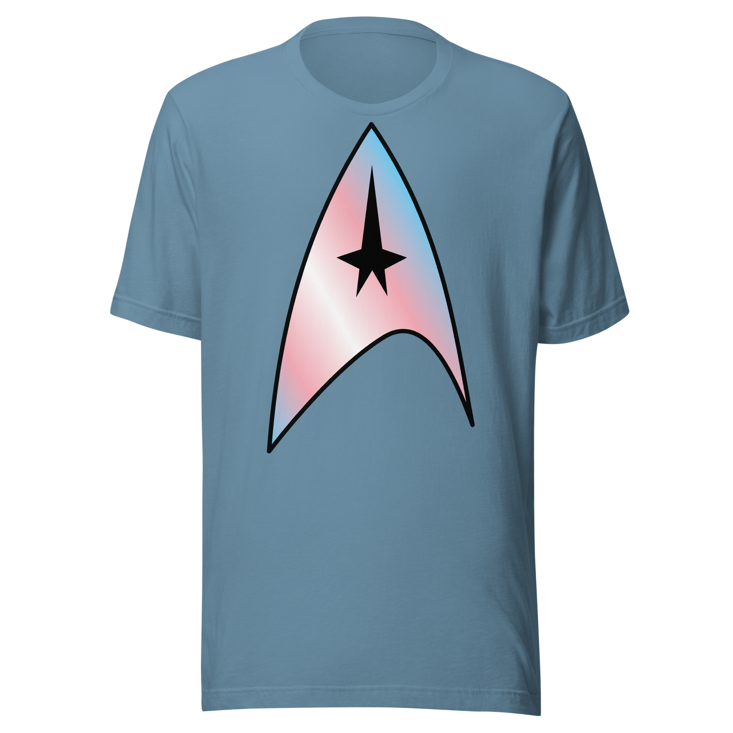 Starfleet Insignia - Trans Pride Unisex t-shirt