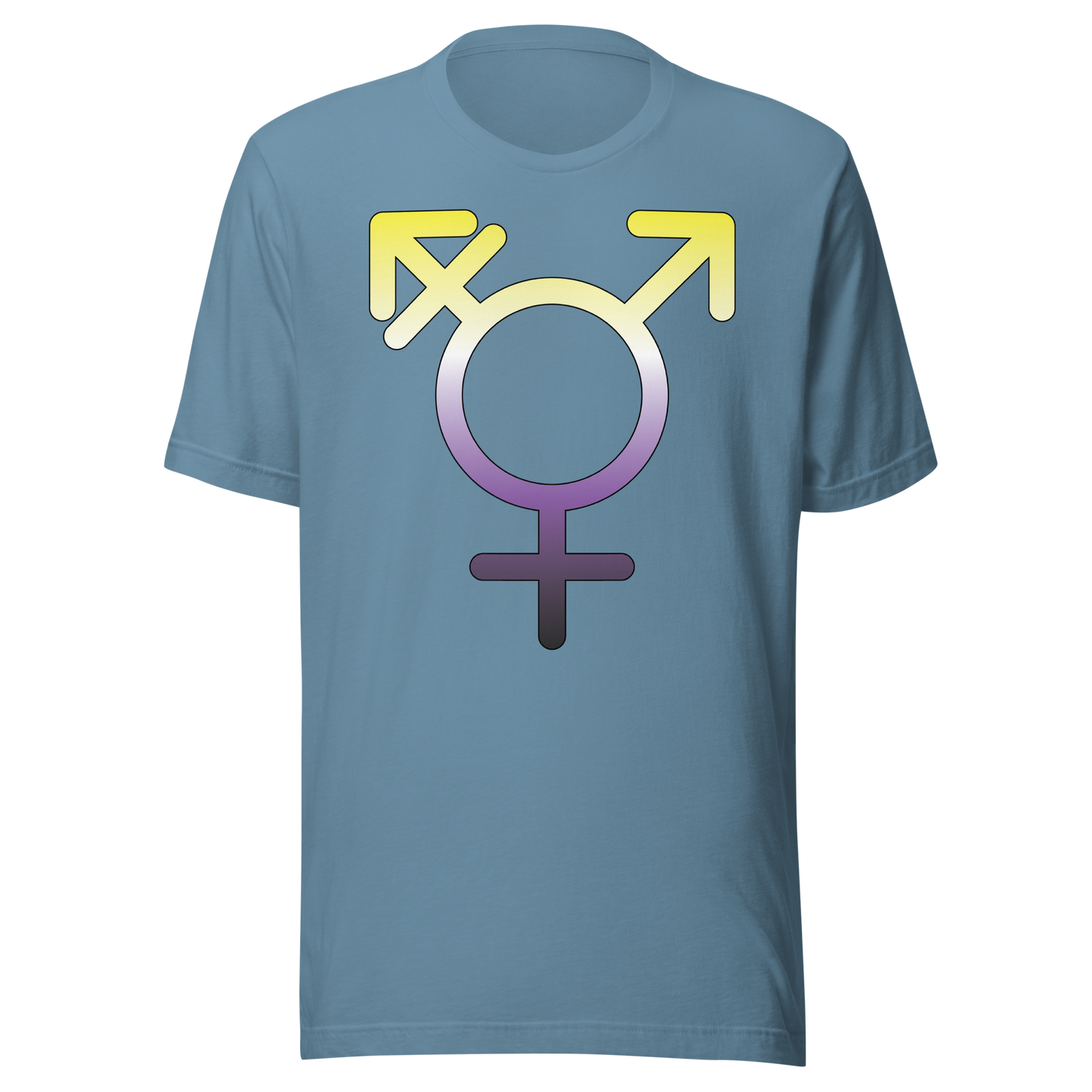 Transgender Symbol - Non-binary Pride Unisex t-shirt