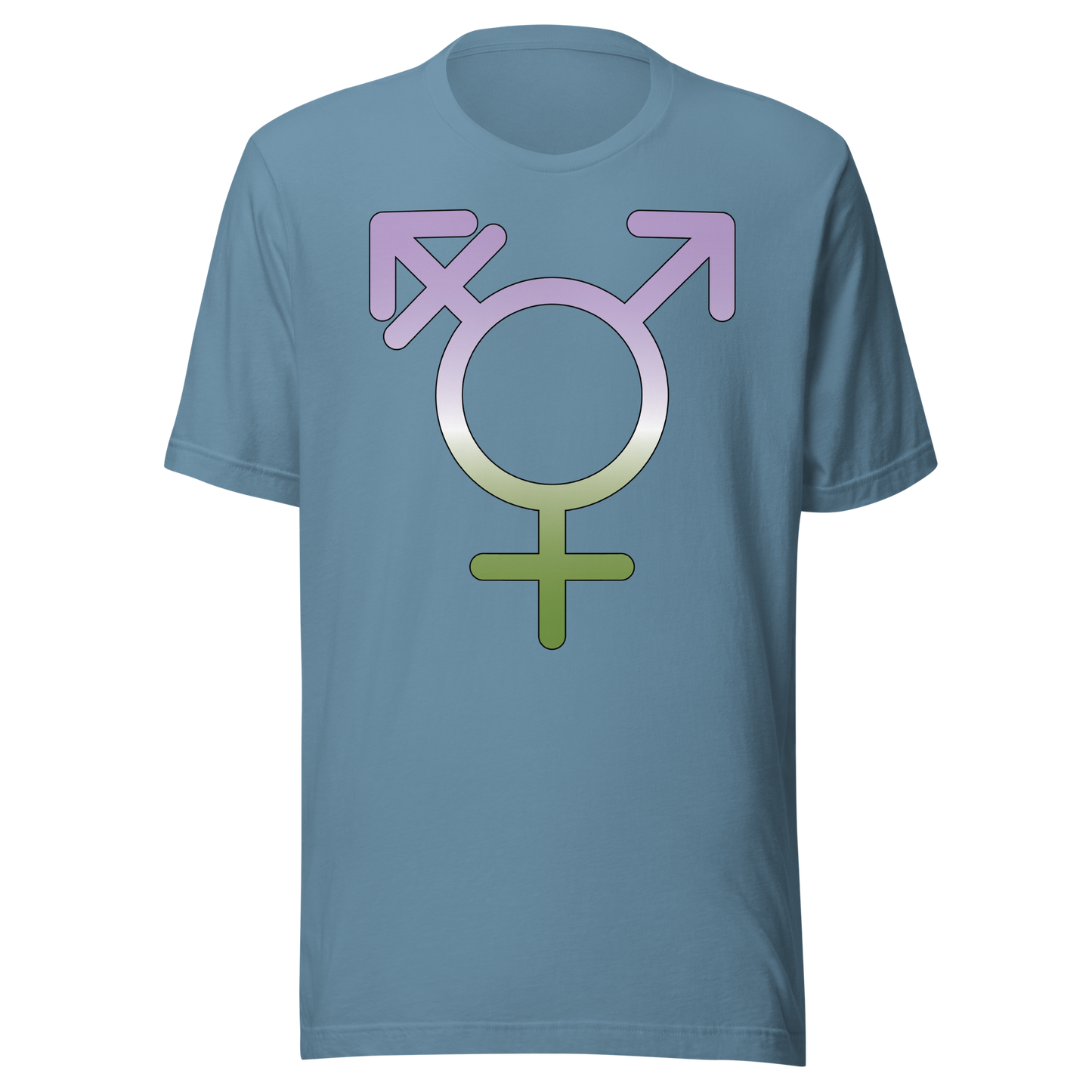 Transgender Symbol - Genderqueer Pride Unisex t-shirt