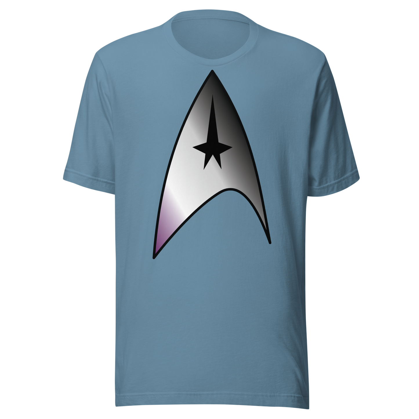 Starfleet Insignia - Asexual/Demisexual Pride Unisex t-shirt