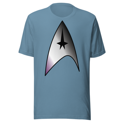 Starfleet Insignia - Asexual/Demisexual Pride Unisex t-shirt