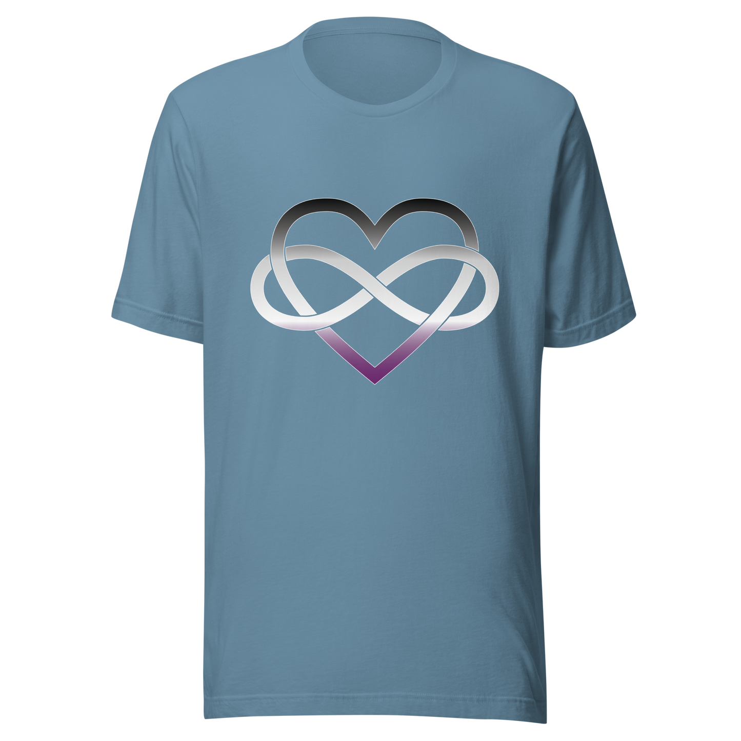 Polyamory Infinity Heart - Asexual/Demisexual Unisex t-shirt