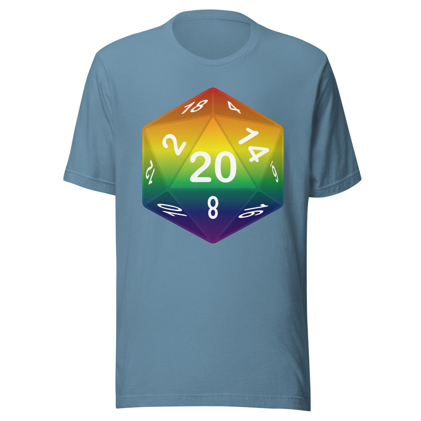 Pride Dice - Rainbow Unisex t-shirt