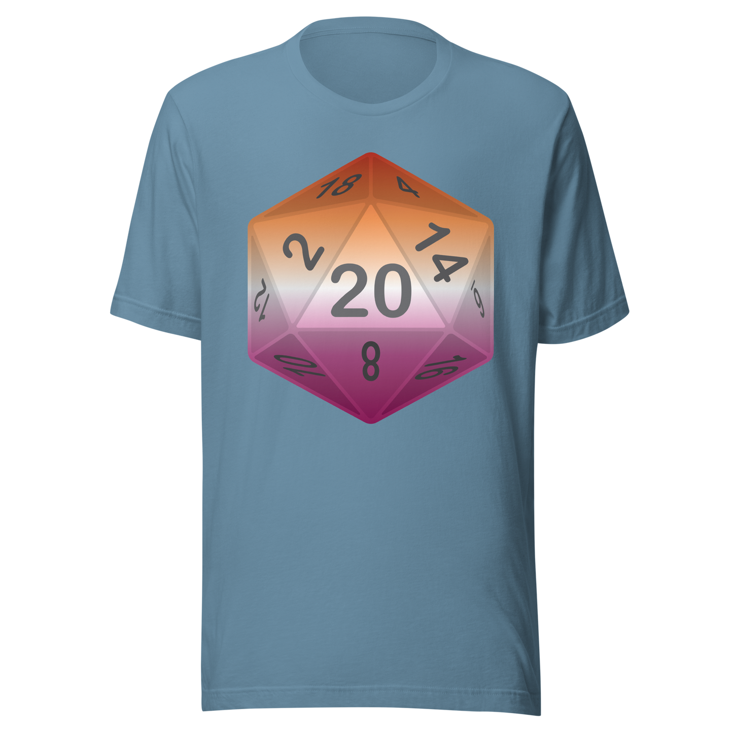 Pride Dice - Lesbian Unisex t-shirt