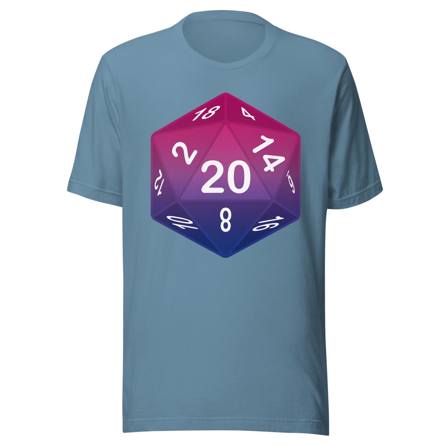 Pride Dice - Bisexual Unisex t-shirt