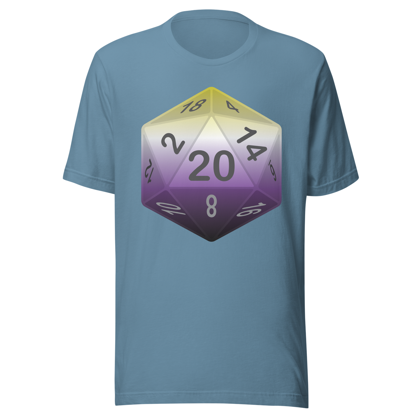 Pride Dice - Non-binary Unisex t-shirt