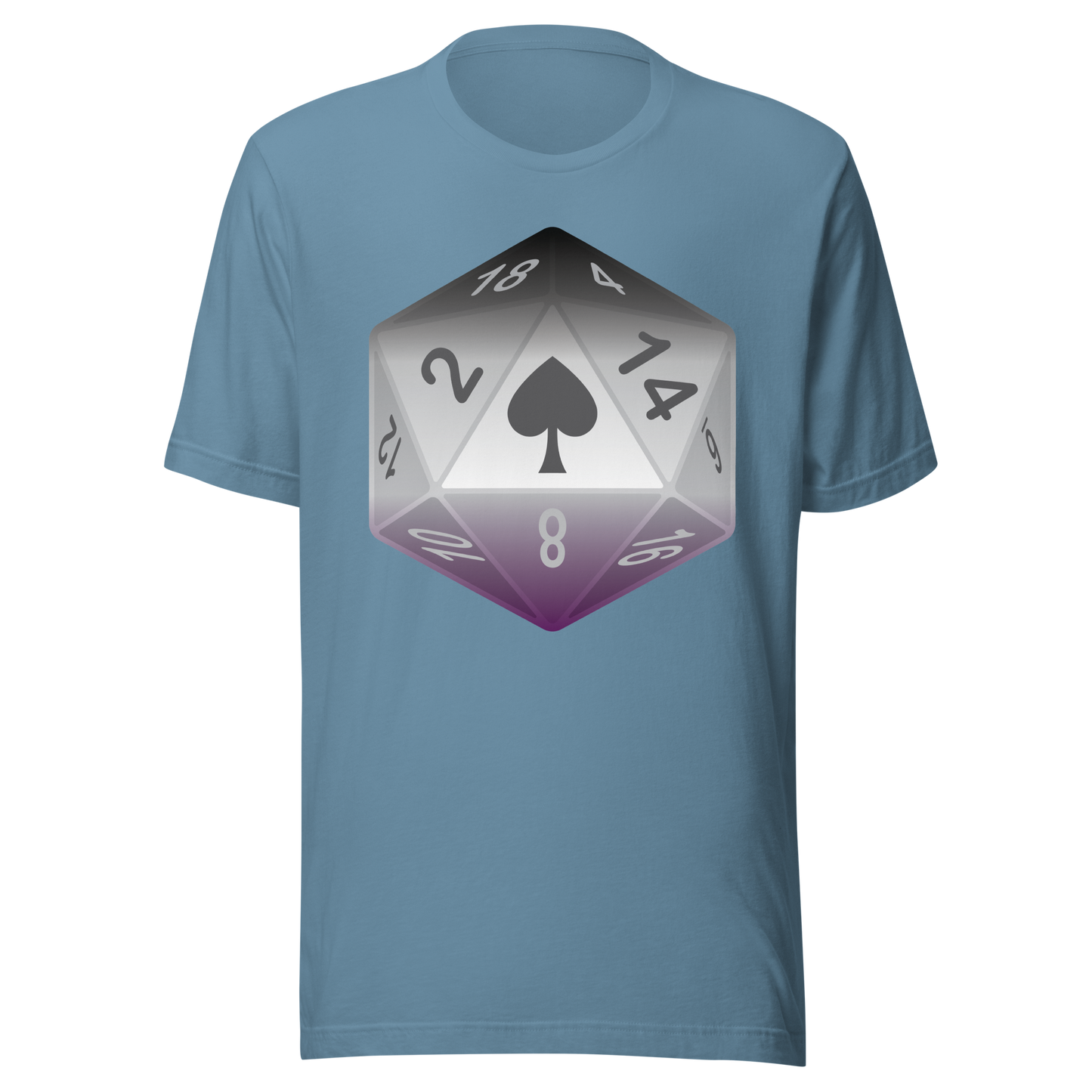 Pride Dice - Asexual Unisex t-shirt