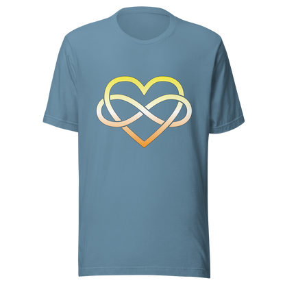 Polyamory Infinity Heart - Maverique Unisex t-shirt