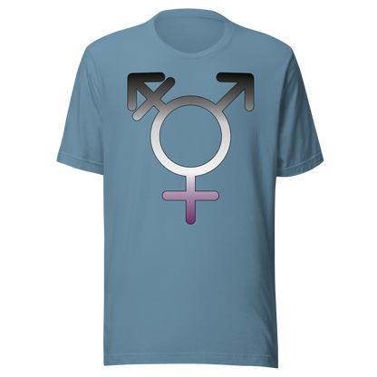 Transgender Symbol - Asexual/Demisexual Pride Unisex t-shirt