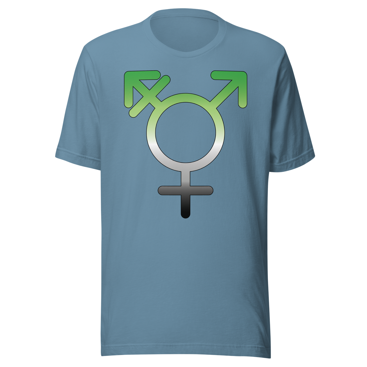 Transgender Symbol - Aromantic Pride Unisex t-shirt