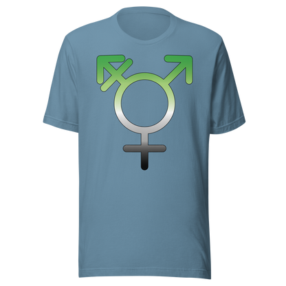 Transgender Symbol - Aromantic Pride Unisex t-shirt