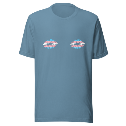 Trans Boob Kisses Unisex t-shirt