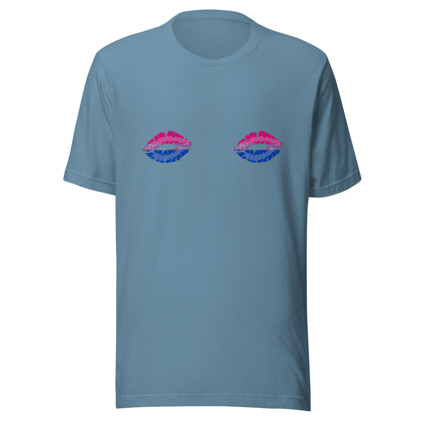 Bi Boob Kisses Unisex t-shirt