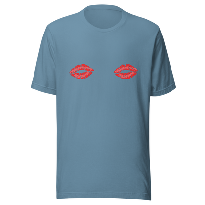 Boob Kisses Unisex t-shirt