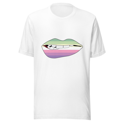 Biting Lips - Genderfae Flag Unisex t-shirt