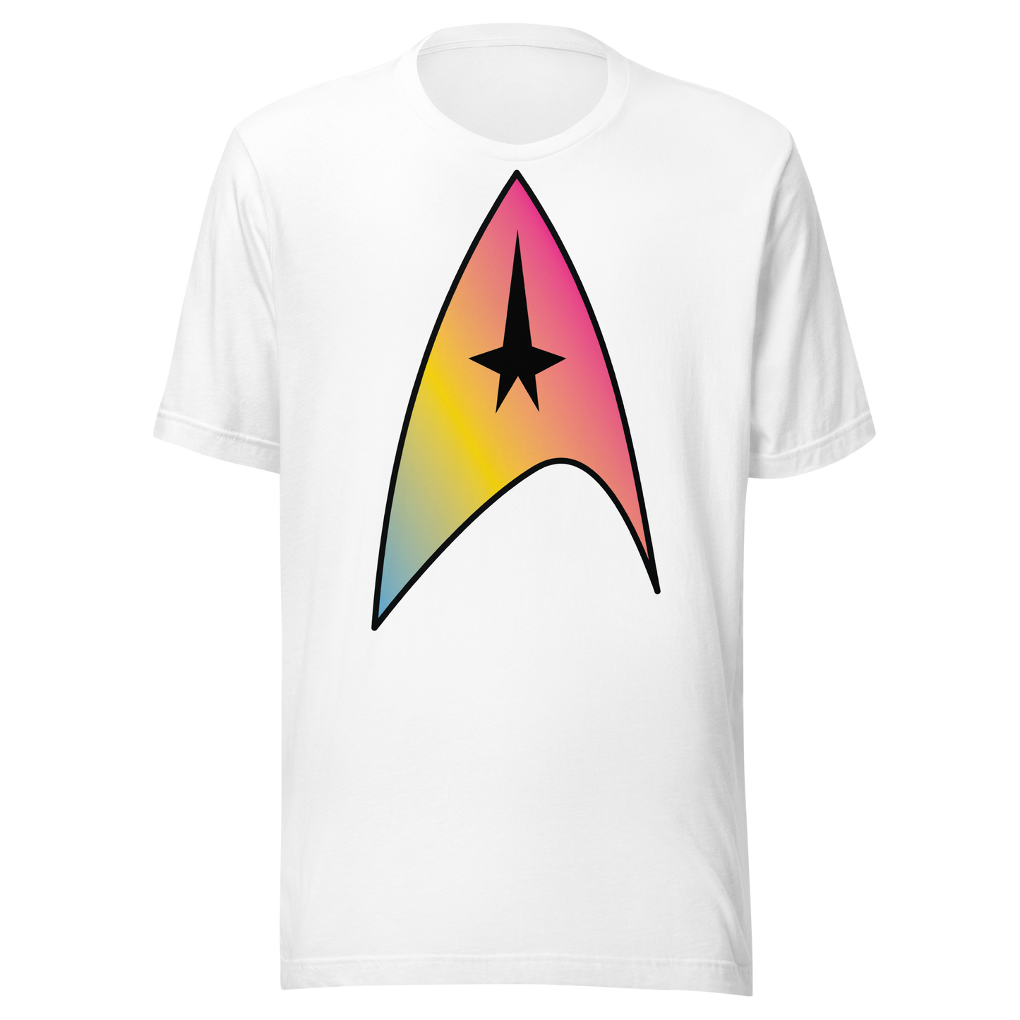 Starfleet Insignia - Pansexual Pride Unisex t-shirt