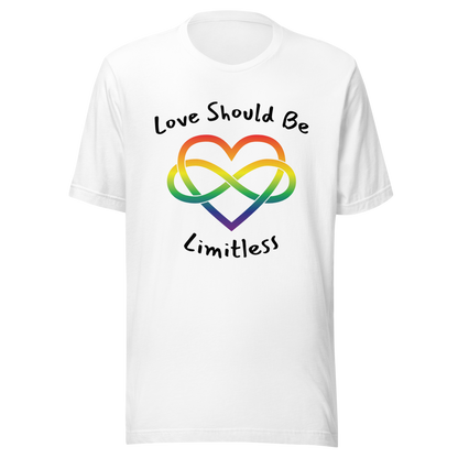 Love Should Be Limitless Unisex t-shirt