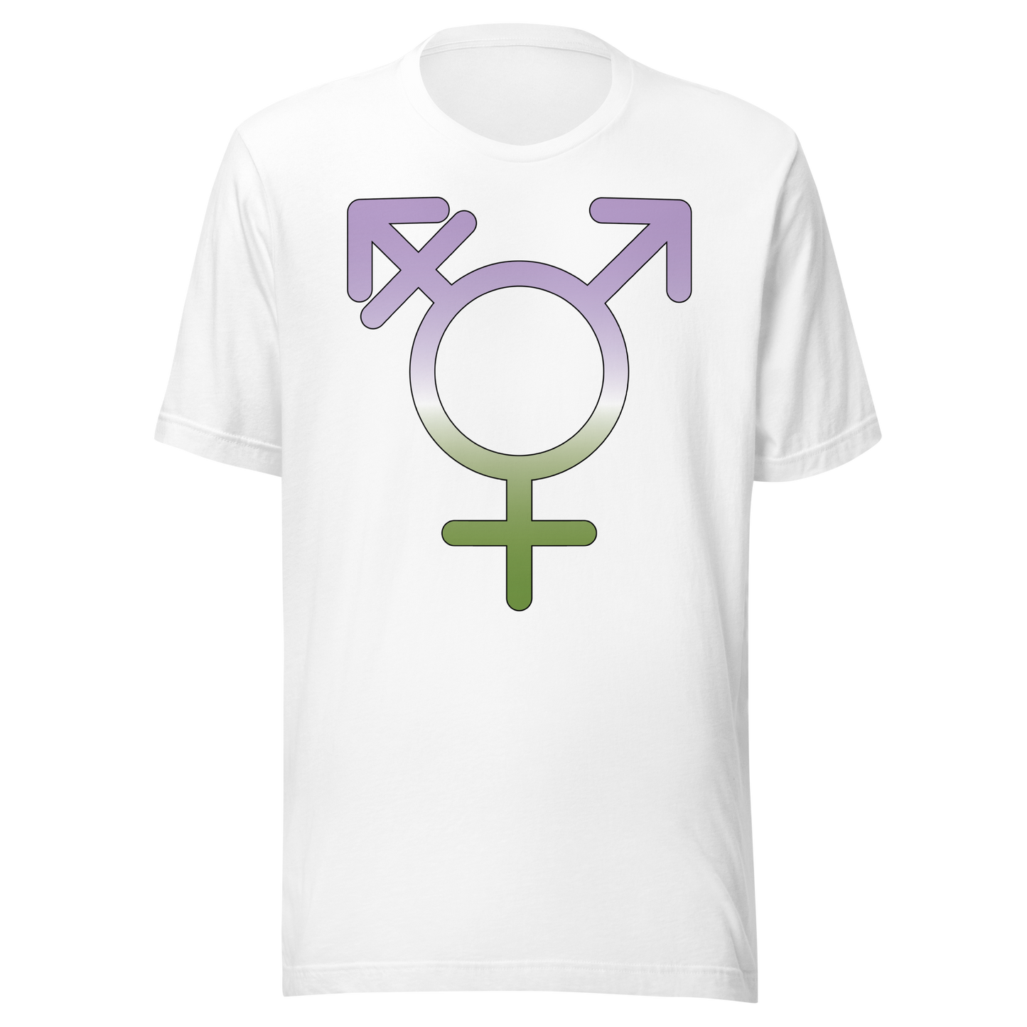 Transgender Symbol - Genderqueer Pride Unisex t-shirt