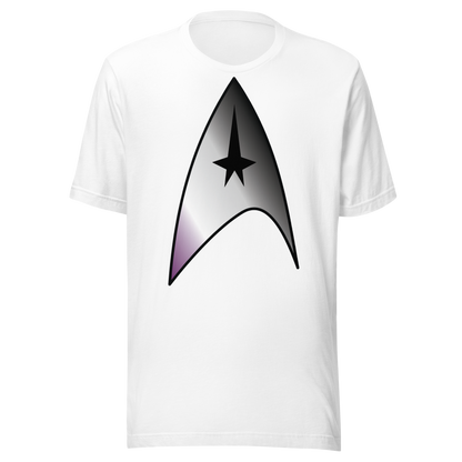 Starfleet Insignia - Asexual/Demisexual Pride Unisex t-shirt