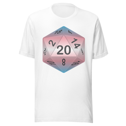 Pride Dice - Transgender Unisex t-shirt