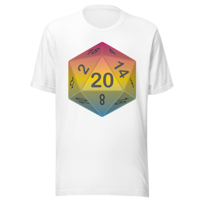 Pride Dice - Pansexual Unisex t-shirt