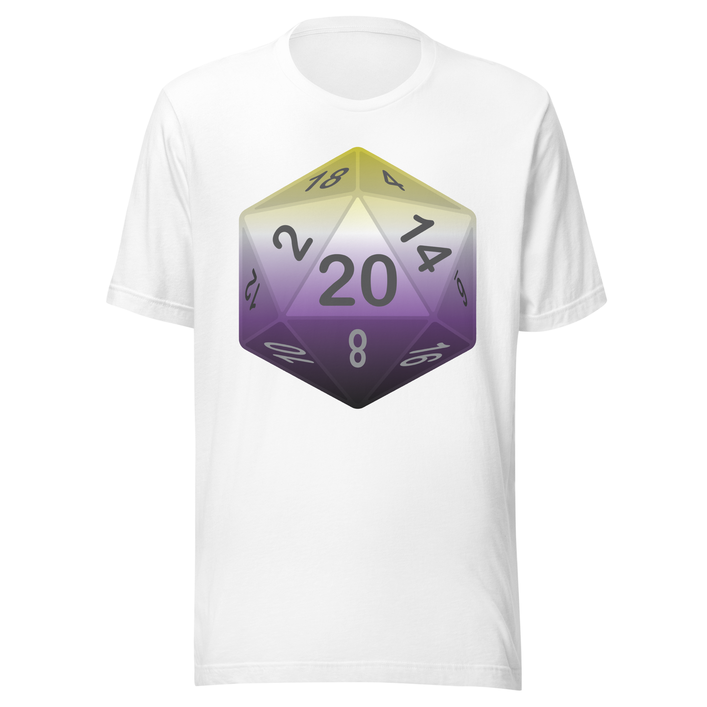 Pride Dice - Non-binary Unisex t-shirt