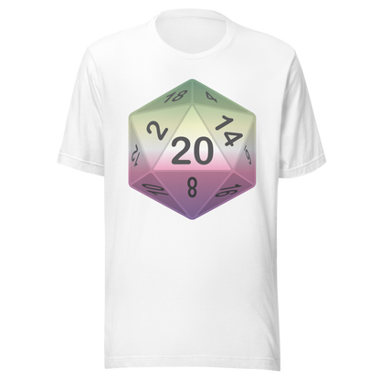 Pride Dice - Genderfae Unisex t-shirt