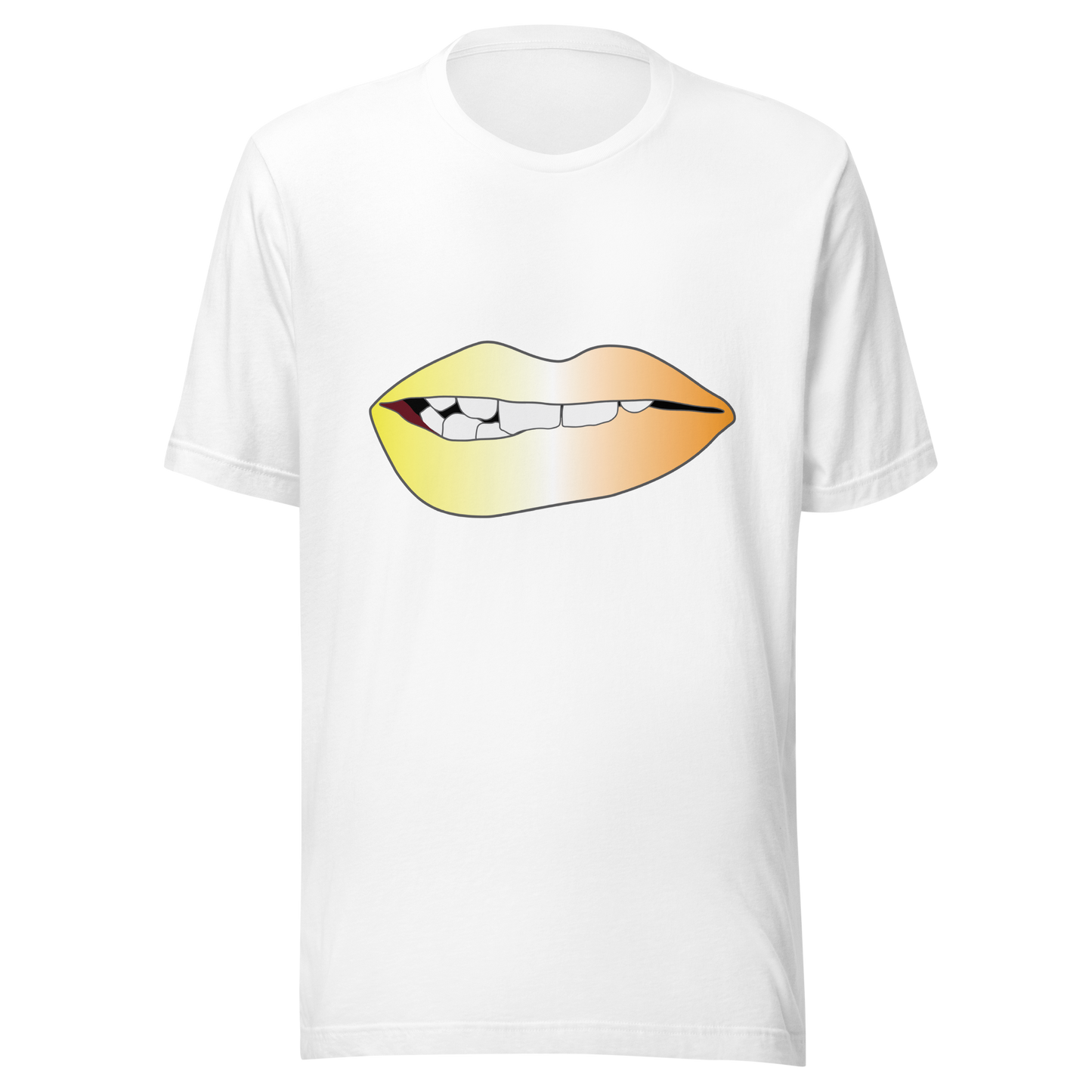 Biting Lips - Maverique Pride - Gradient Unisex t-shirt