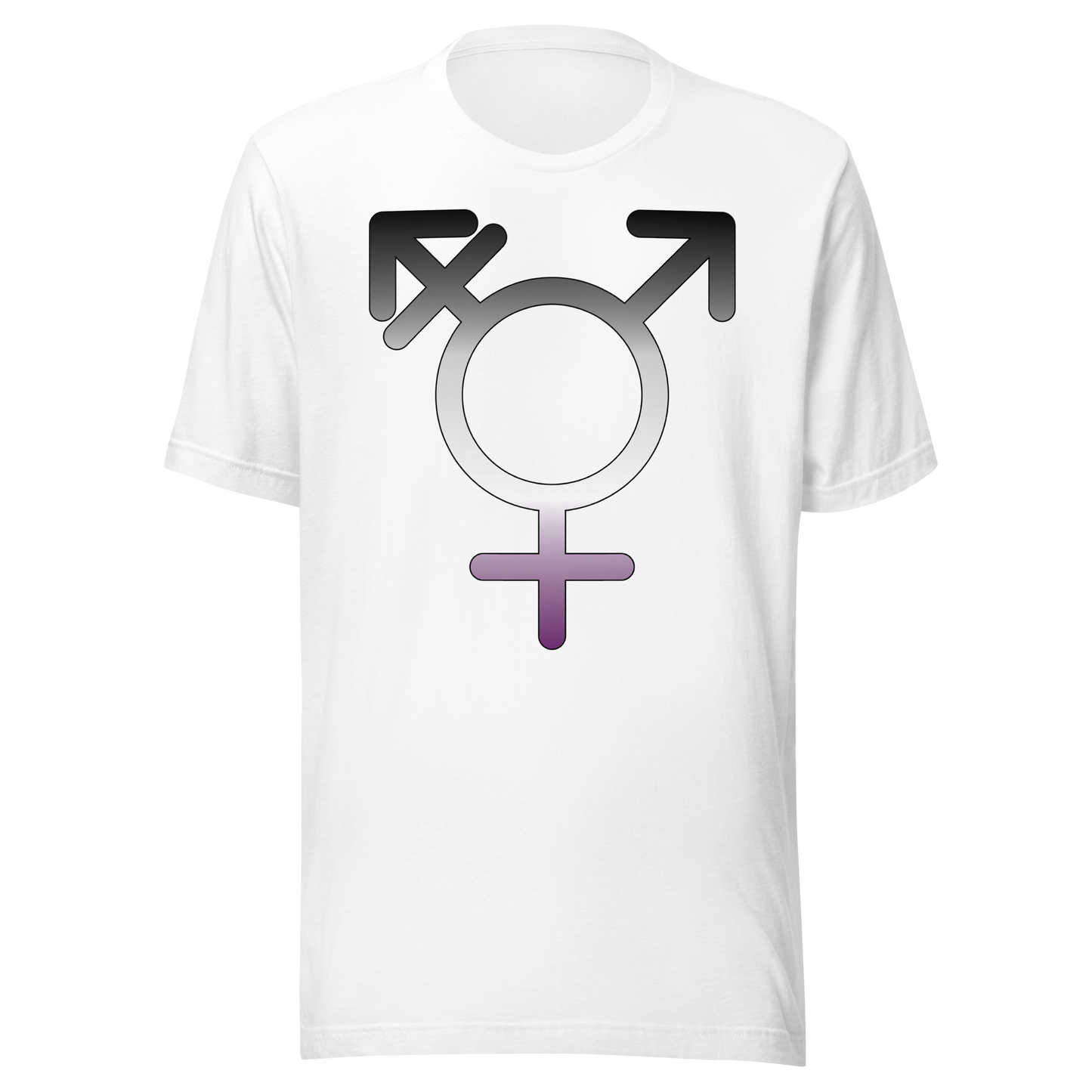 Transgender Symbol - Asexual/Demisexual Pride Unisex t-shirt