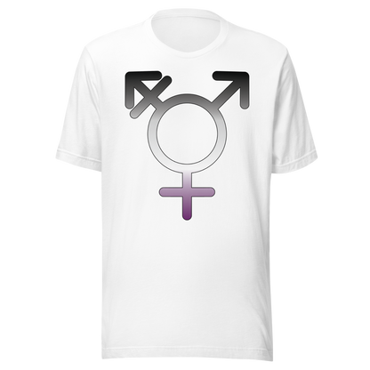 Transgender Symbol - Asexual/Demisexual Pride Unisex t-shirt