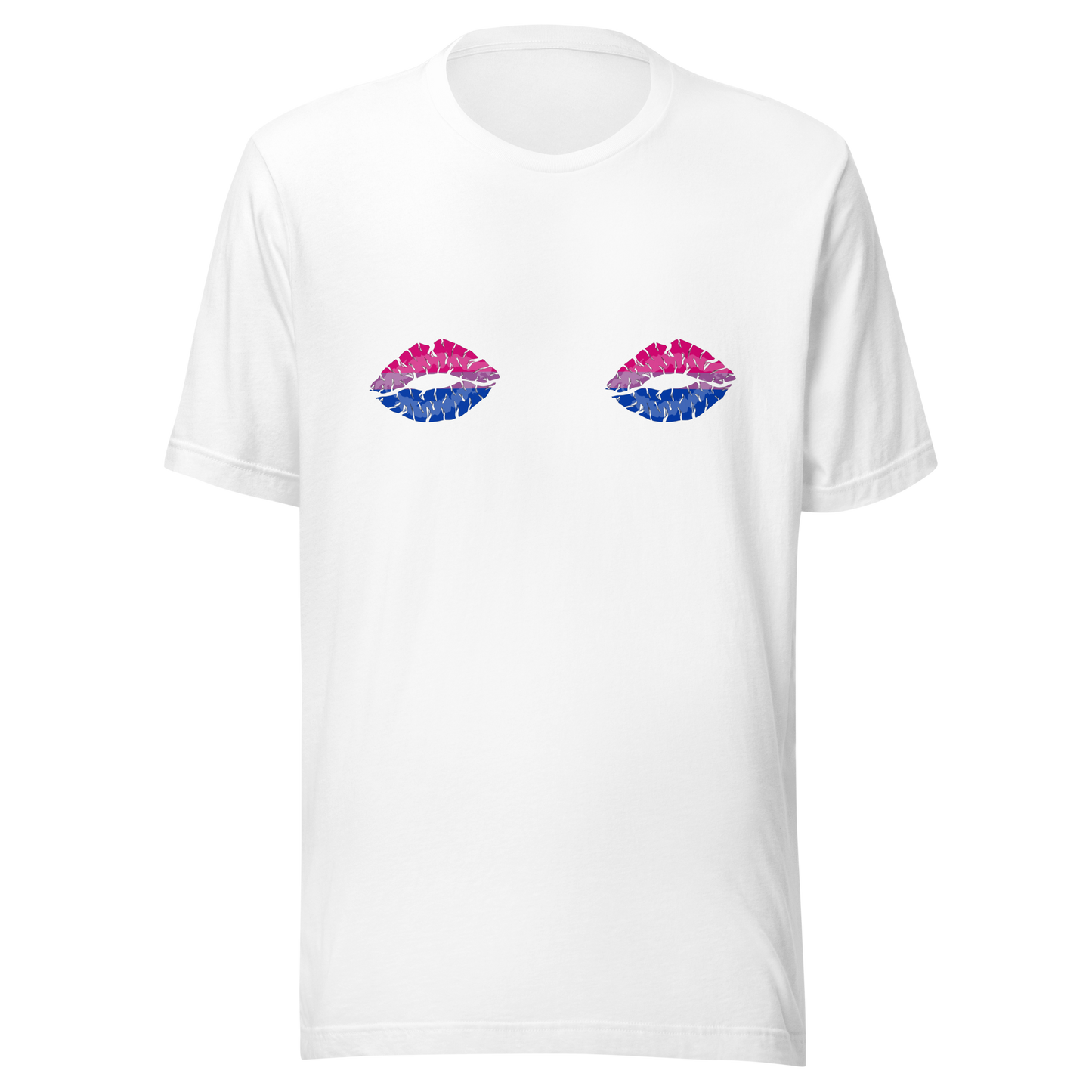 Bi Boob Kisses Unisex t-shirt