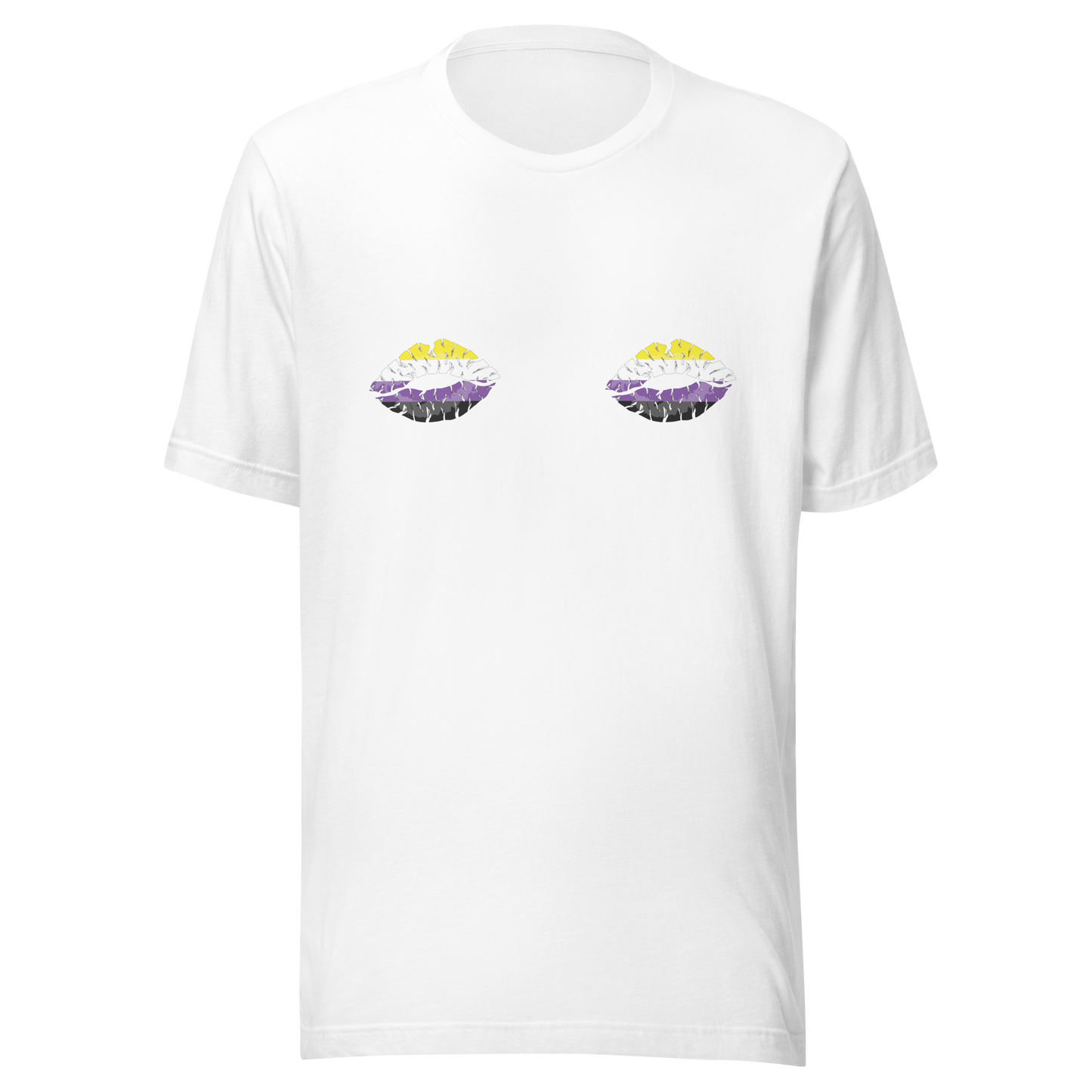 Enby Boob Kisses Unisex t-shirt