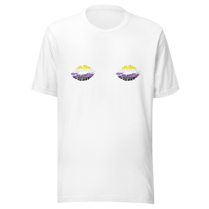 Enby Boob Kisses Unisex t-shirt