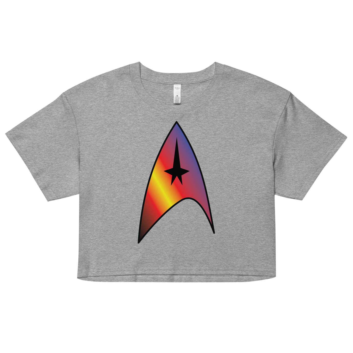 Starfleet Insignia - Polyamory Pride Women’s crop top