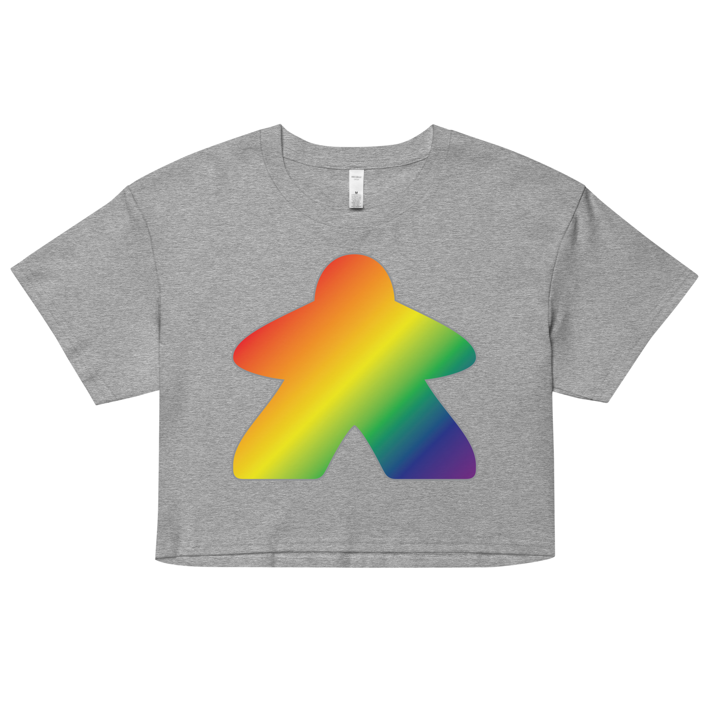 Queerple - Rainbow Pride Women’s crop top