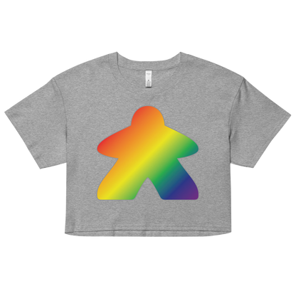 Queerple - Rainbow Pride Women’s crop top