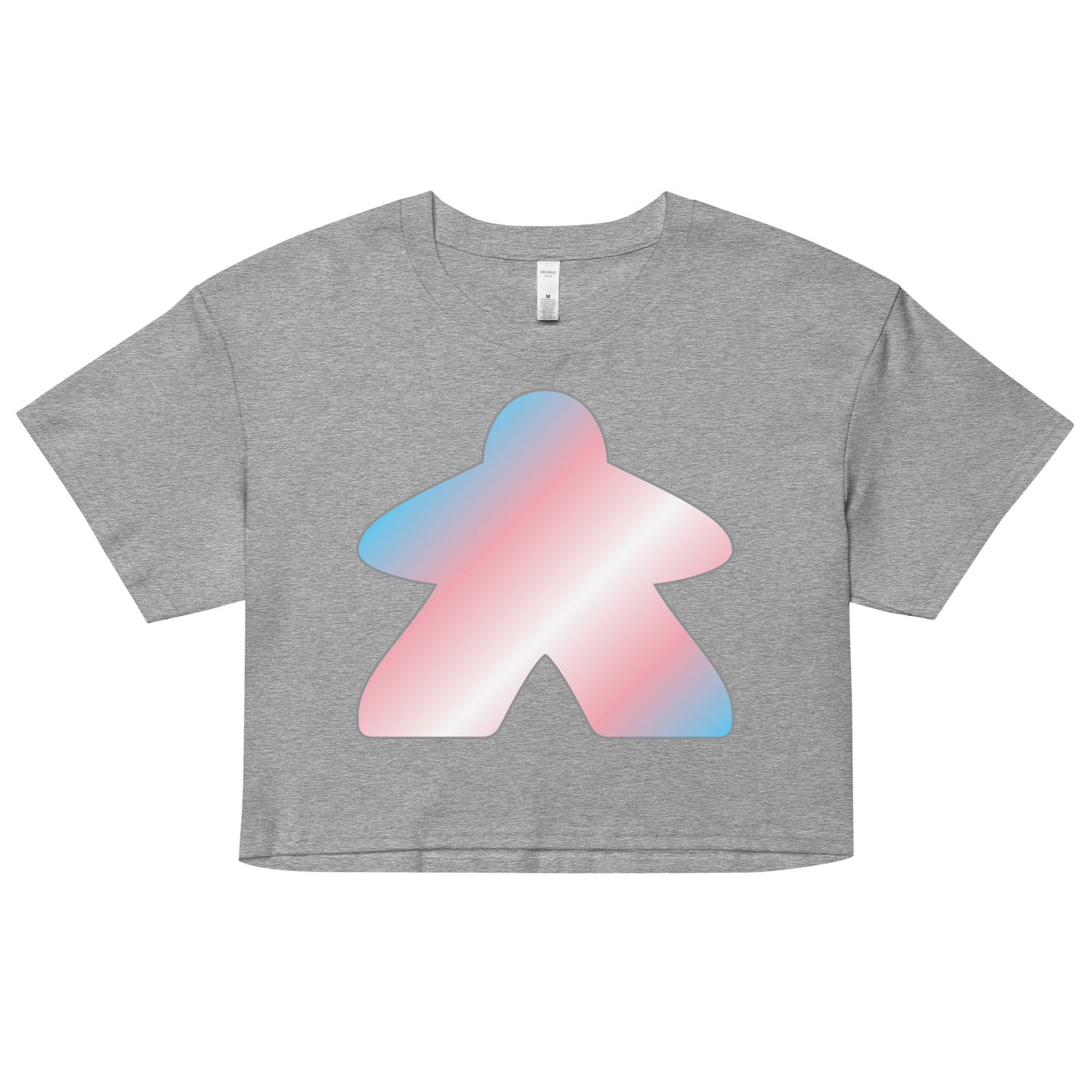 Queerple - Transgender Pride Women’s crop top