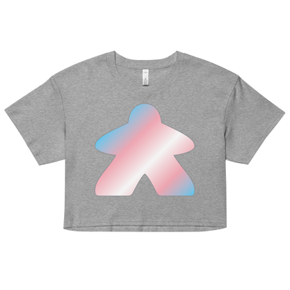 Queerple - Transgender Pride Women’s crop top