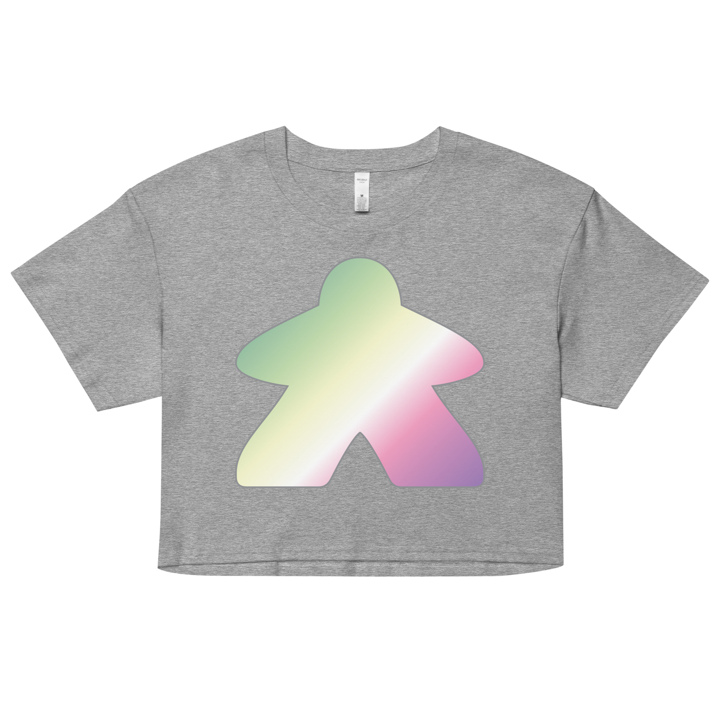 Queerple - Genderfae Pride Women’s crop top