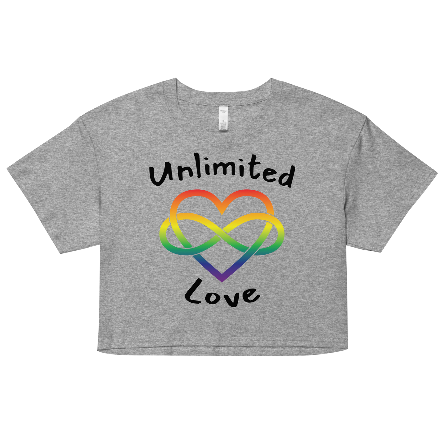 Unlimited Love Women’s crop top