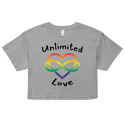 Unlimited Love Women’s crop top