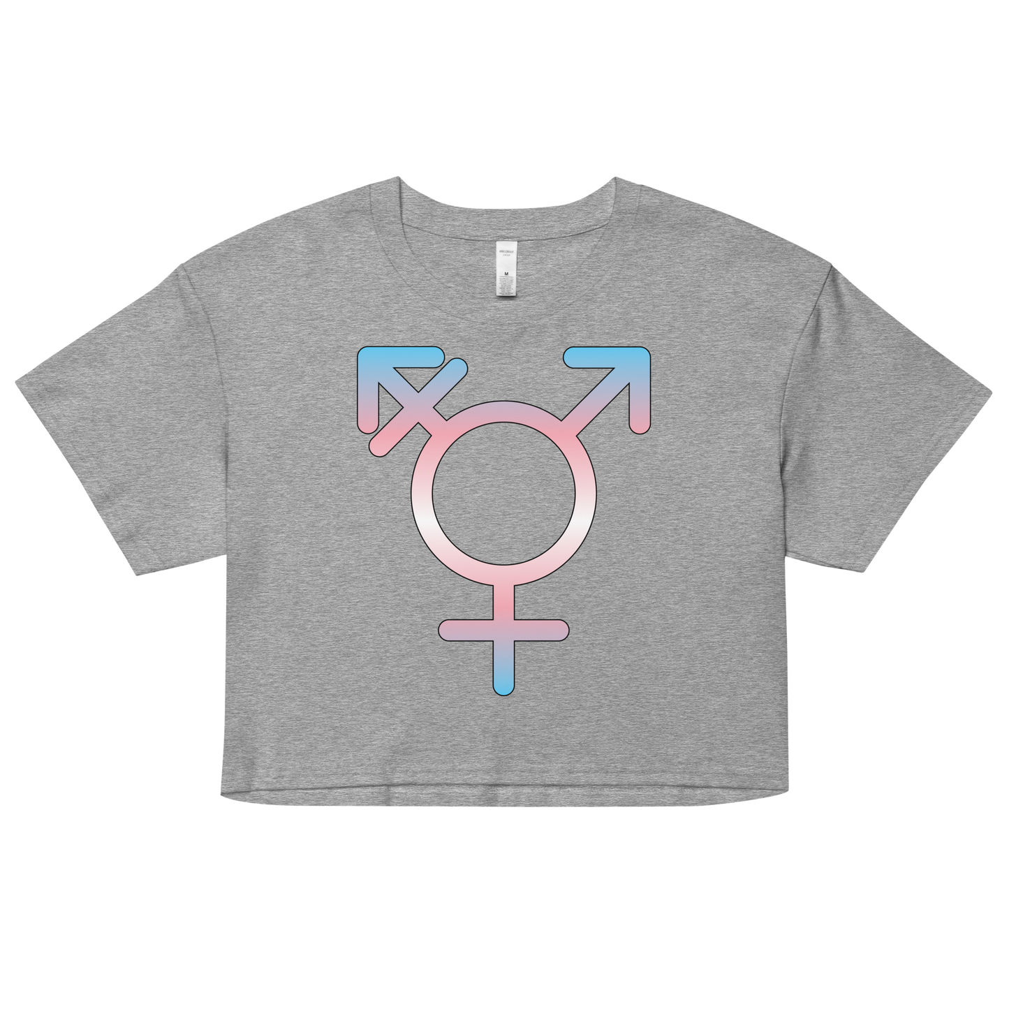 Transgender Symbol - Trans Pride Women’s crop top