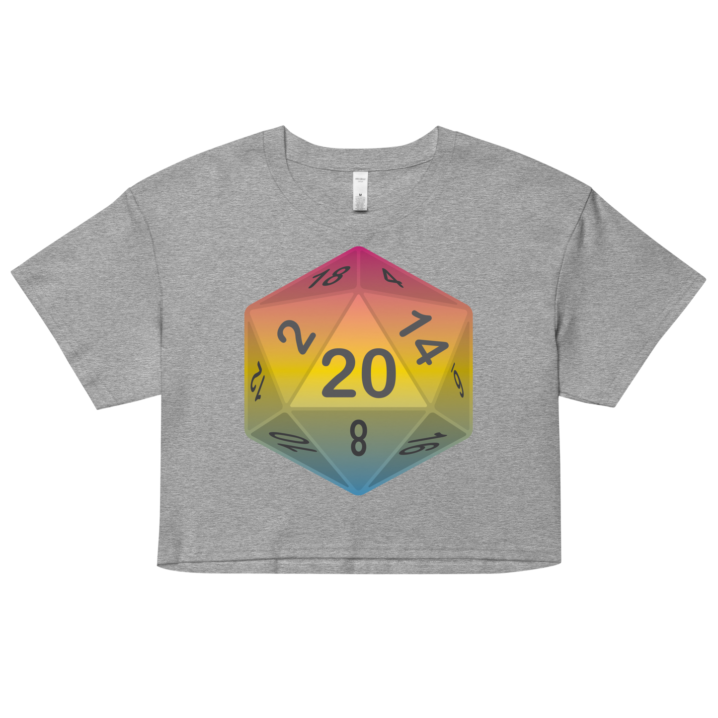 Pride Dice - Pansexual Women’s crop top