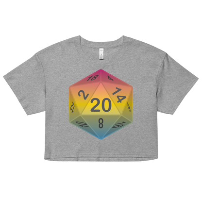 Pride Dice - Pansexual Women’s crop top