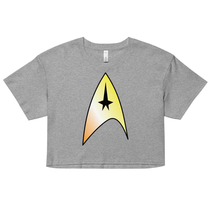 Starfleet Insignia - Maverique Pride Women’s crop top