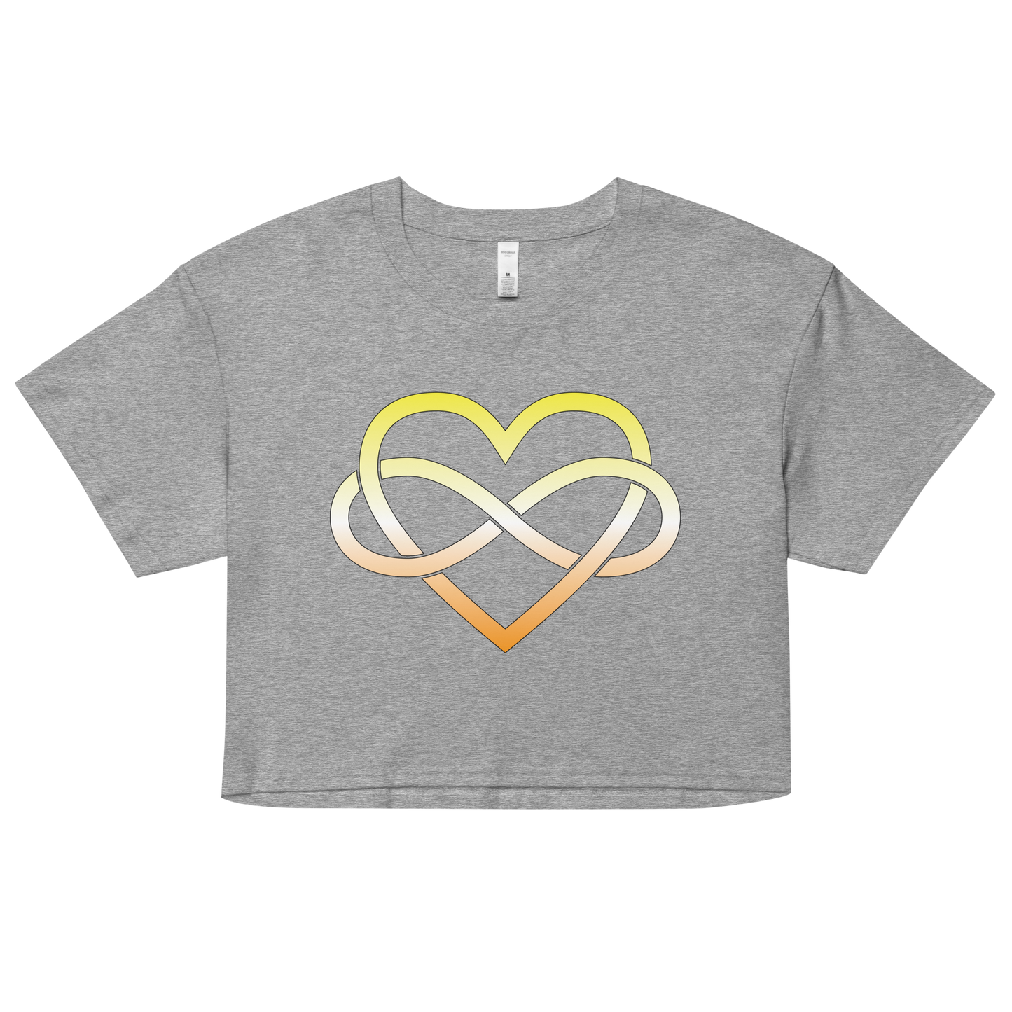 Polyamory Infinity Heart - Maverique Women’s crop top