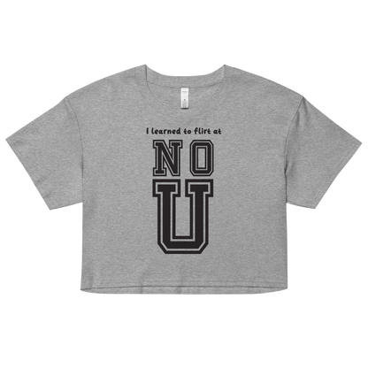 NO U Women’s crop top